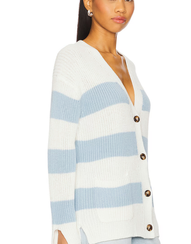John & Jenn 'McKay' Button Front Cardigan w/ Patch Pockets