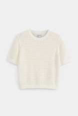 Frank & Oak 'Openwork' S/Slv Sweater Tee