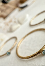 PIKA&BEAR 'Damara' Birthstone Gold Fill Ring