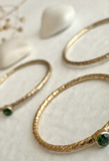 PIKA&BEAR 'Damara' Birthstone Gold Fill Ring