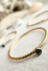 PIKA&BEAR 'Damara' Birthstone Gold Fill Ring