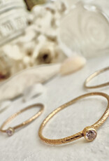 PIKA&BEAR 'Damara' Birthstone Gold Fill Ring