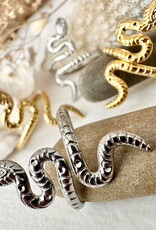 PIKA&BEAR 'Awanyu' Stainless Steel Snake Ring