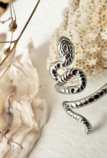 PIKA&BEAR 'Awanyu' Stainless Steel Snake Ring