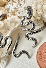 PIKA&BEAR 'Awanyu' Stainless Steel Snake Ring