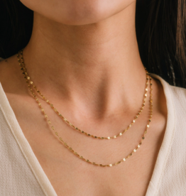 Lovers Tempo 'Ray' 18K PVD Layered Necklace