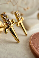 PIKA&BEAR 'Brute' Dagger Studs Earrings