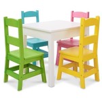 Melissa & Doug MELISSA & DOUG WOODEN TABLE & CHAIRS SET