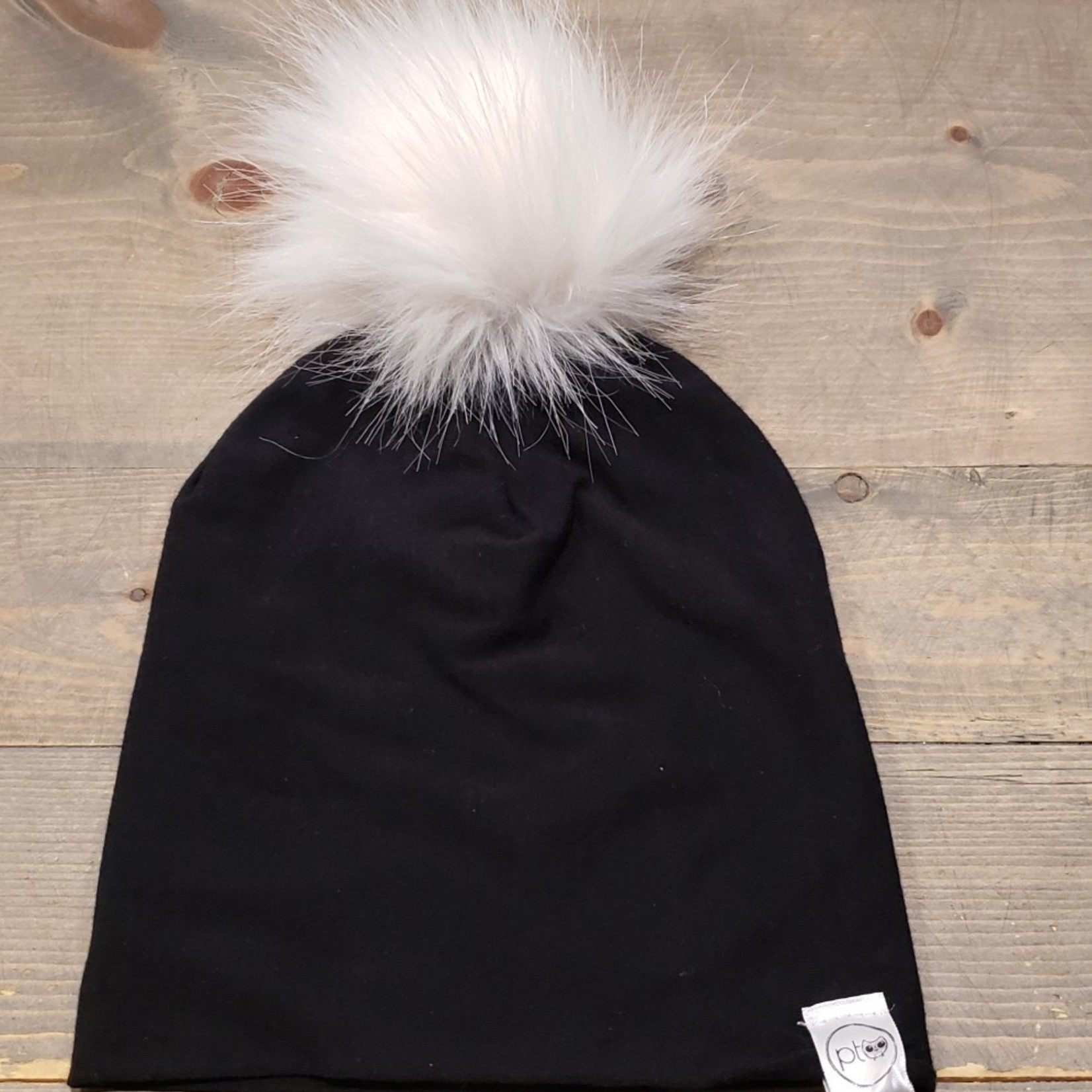 PTO PTO BABY SLOUCH BEANIE REMOVEABLE POM