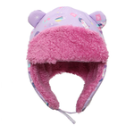 FlapJackKids FLAPJACK WATER REPELLENT TRAPPER HATS UNICORN LILAC
