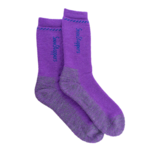 Snowstoppers SNOWSTOPPERS ALPACA WOOL SOCKS PURPLE/GREY