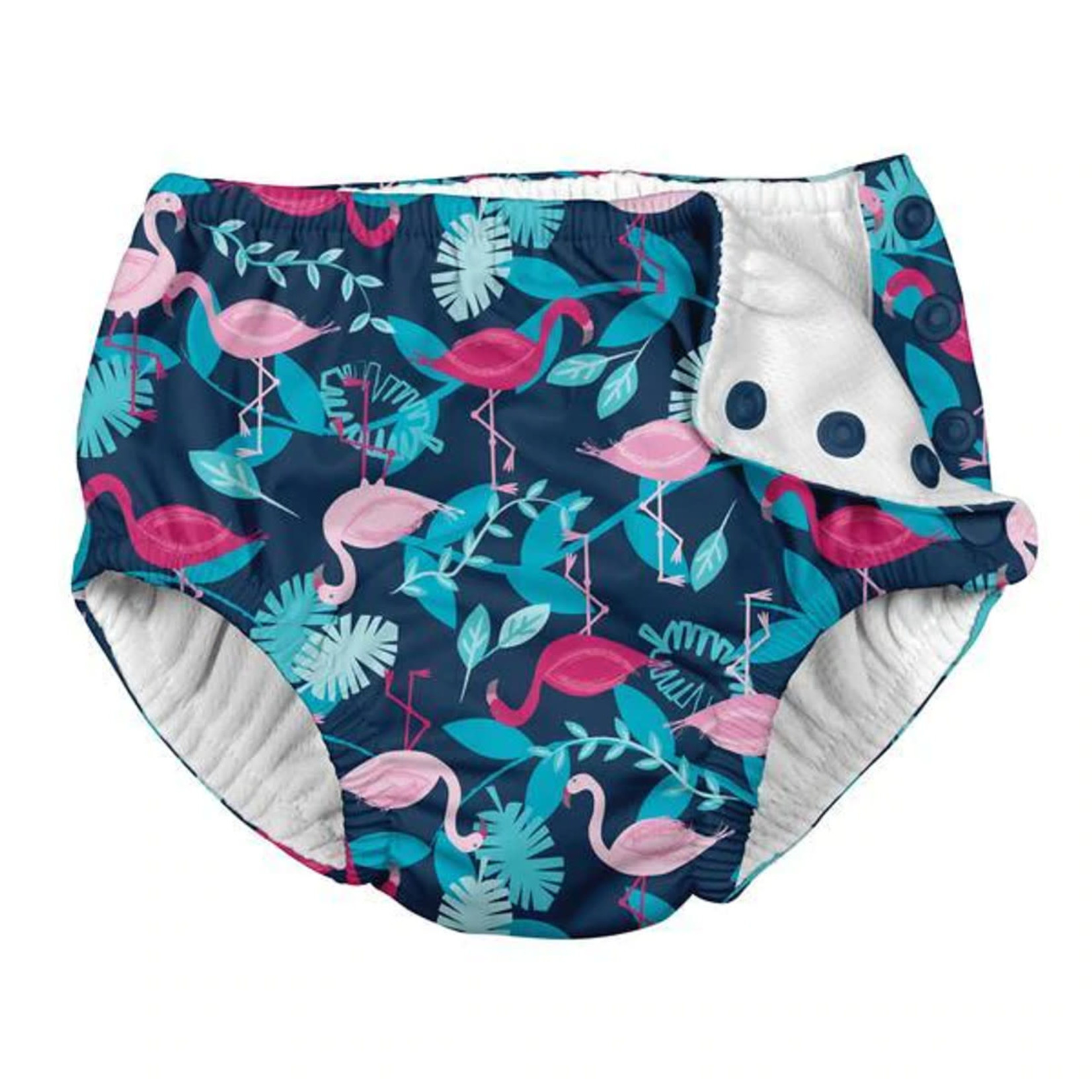 green sprouts GREENSPROUTS SNAP SWIM DIAPERS FLAMINGO