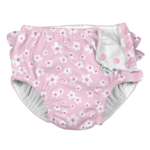green sprouts GREENSPROUTS RUFFLE SNAP SWIM DIAPER BLOSSOM