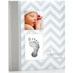 Pearhead PEARHEAD BABY BOOK CHEVRON GREY