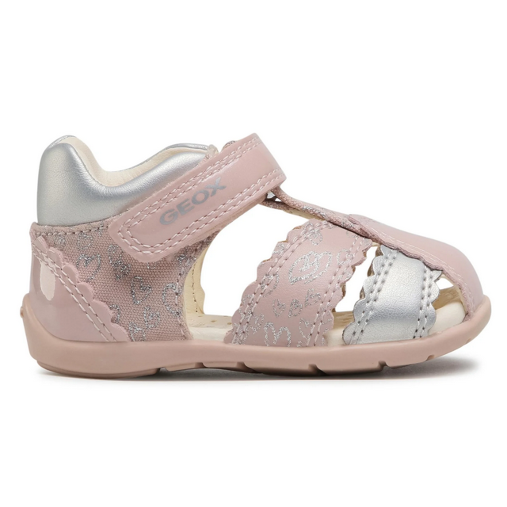 Geox GEOX ELTHAN ROSE/SILVER SANDALS