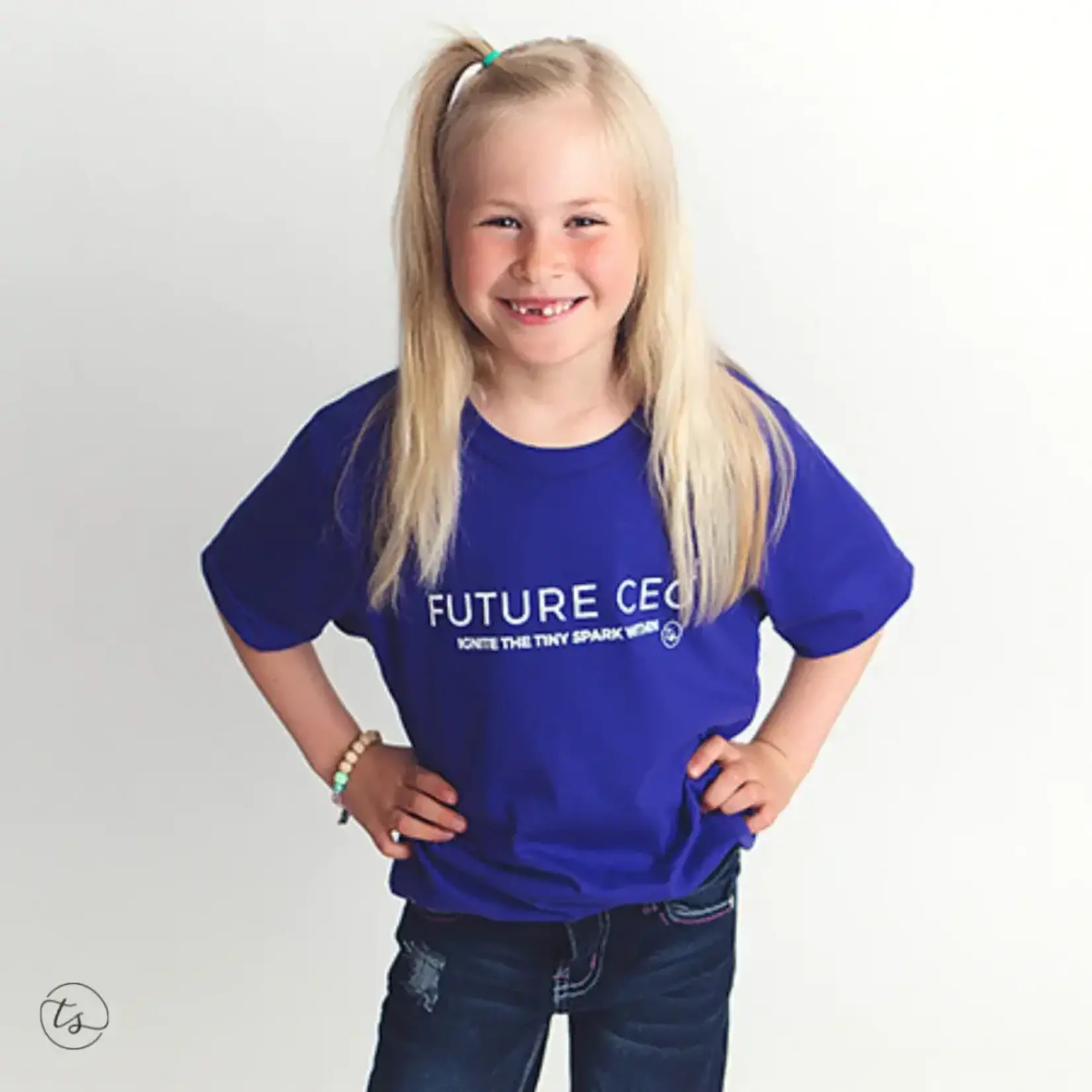 Tiny Spark Boutique TINY SPARK BOUTIQUE TODDLER TEES FUTURE CEO 4T