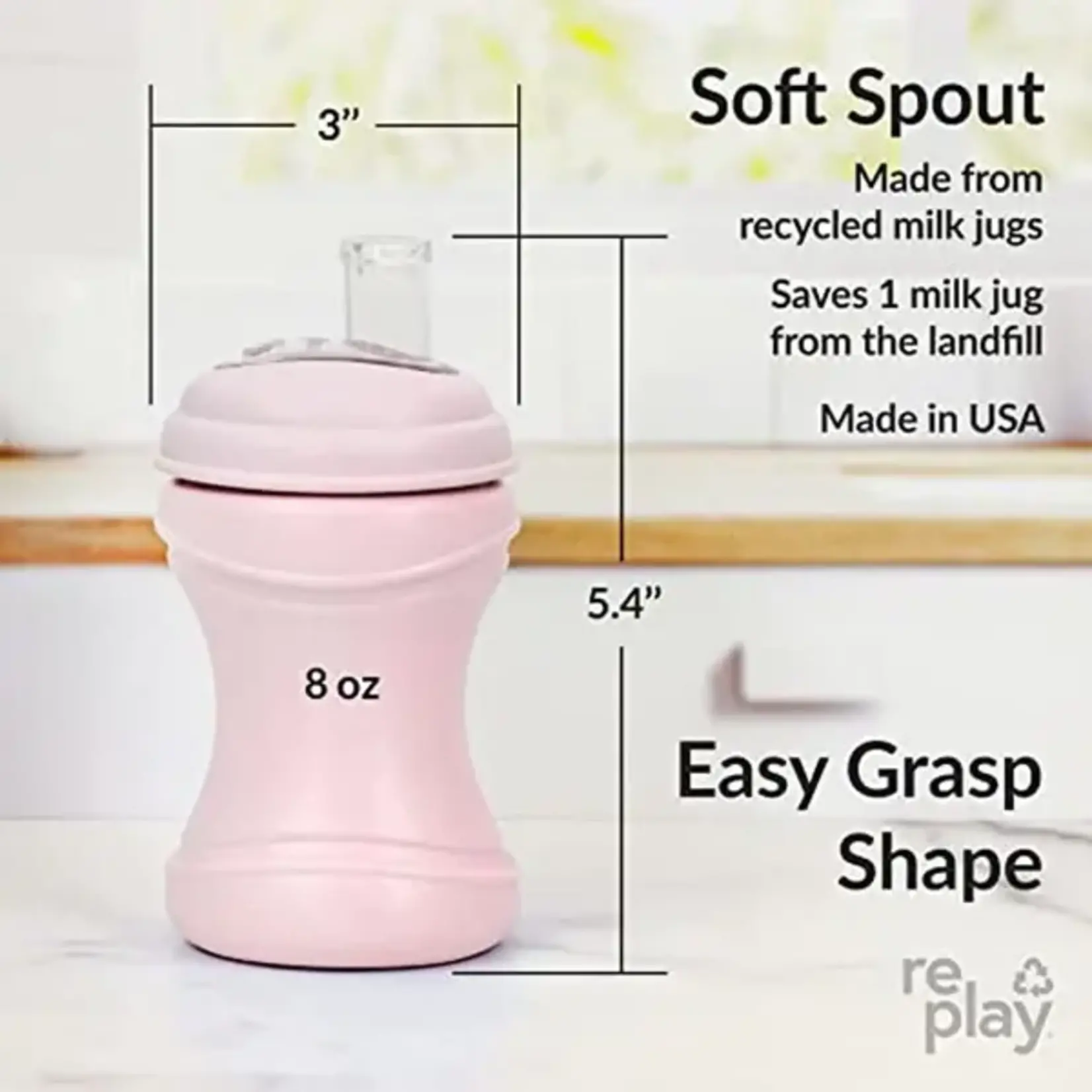 Replay REPLAY SOFT SPOUT SIPPY CUPS
