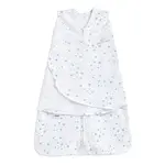 Halo HALO COTTON 1.5 TOG SWADDLES MIDNIGHT MOONS BLUE