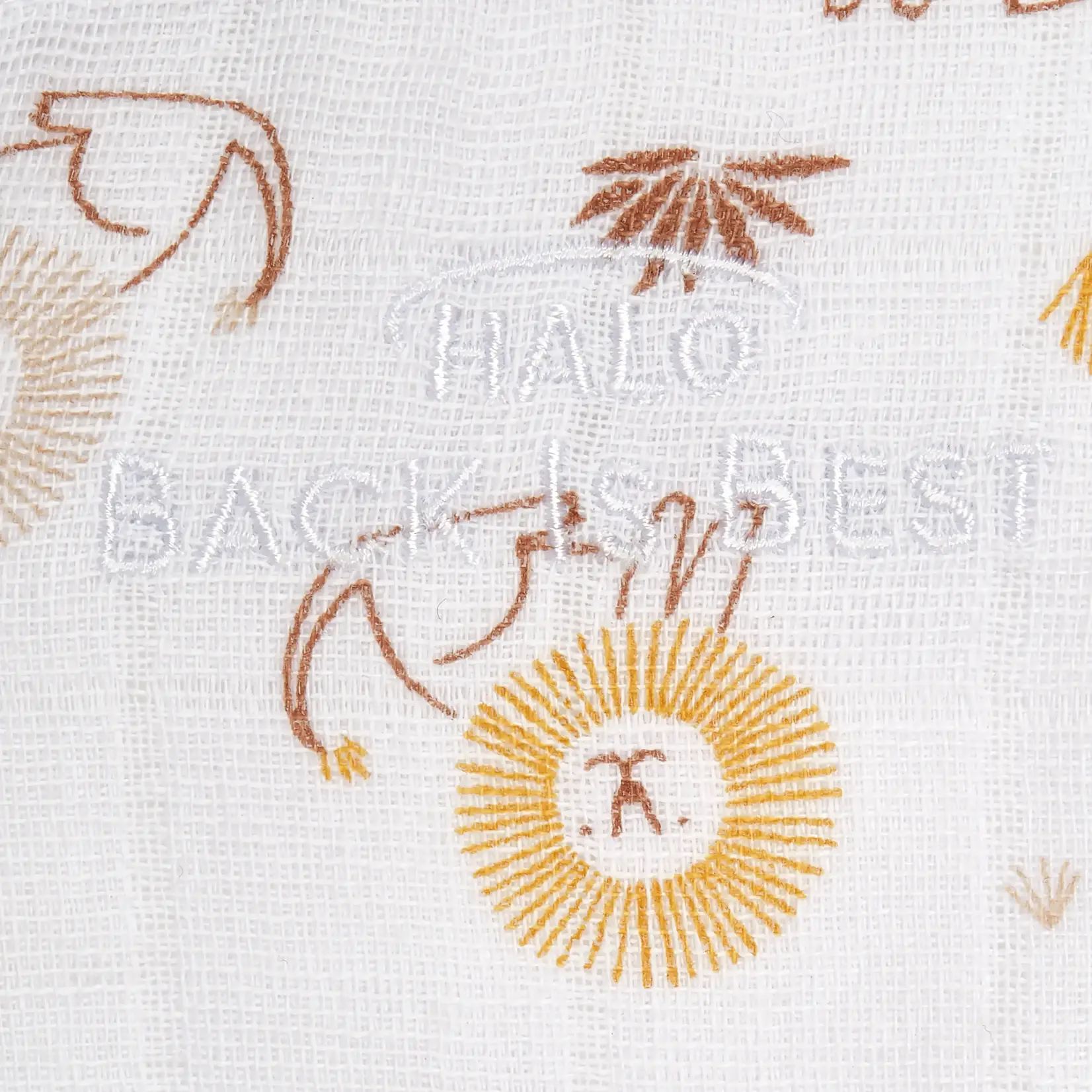 Halo HALO MUSLIN COTTON 1.5 TOG SWADDLES LIONS