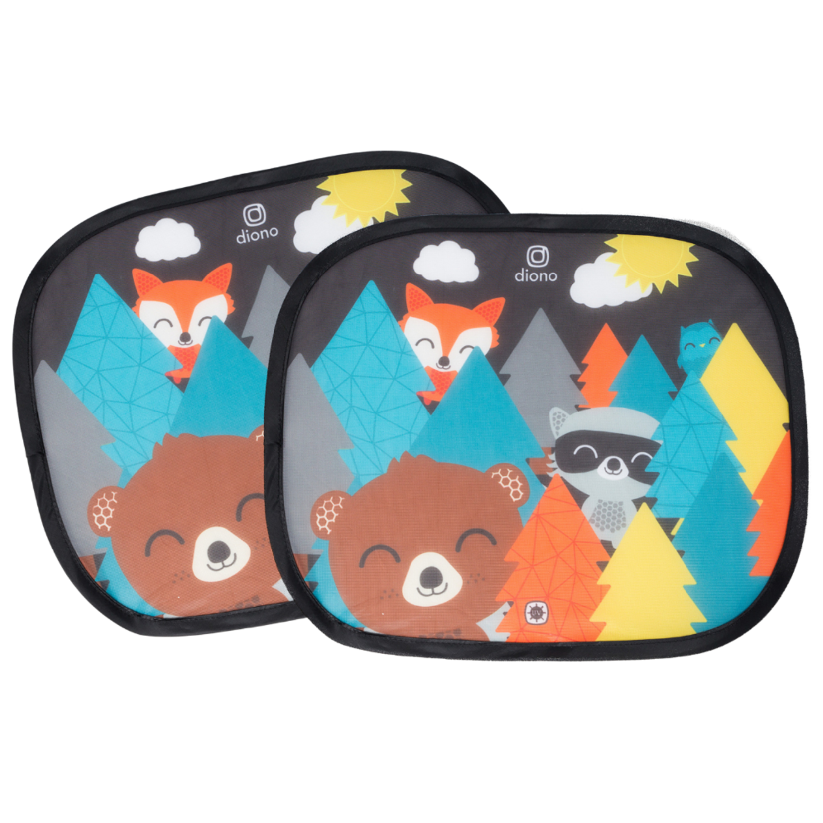 Diono DIONO SUN SHADE CHARACTER SUN STOPPERS 2 PACK