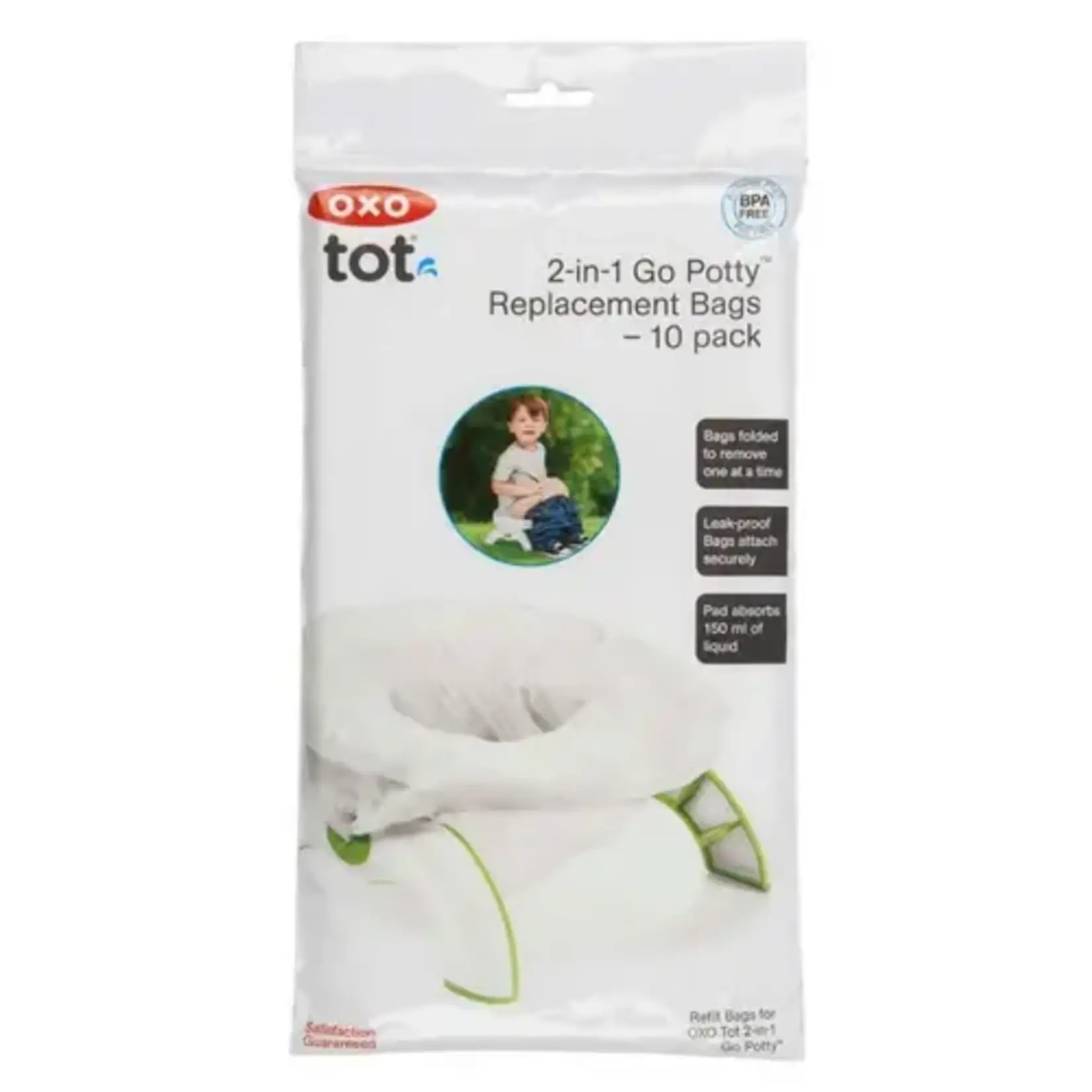 OXO Tot OXO TOT ON-THE-GO POTTY REPLACEMENT BAGS 10 PACK