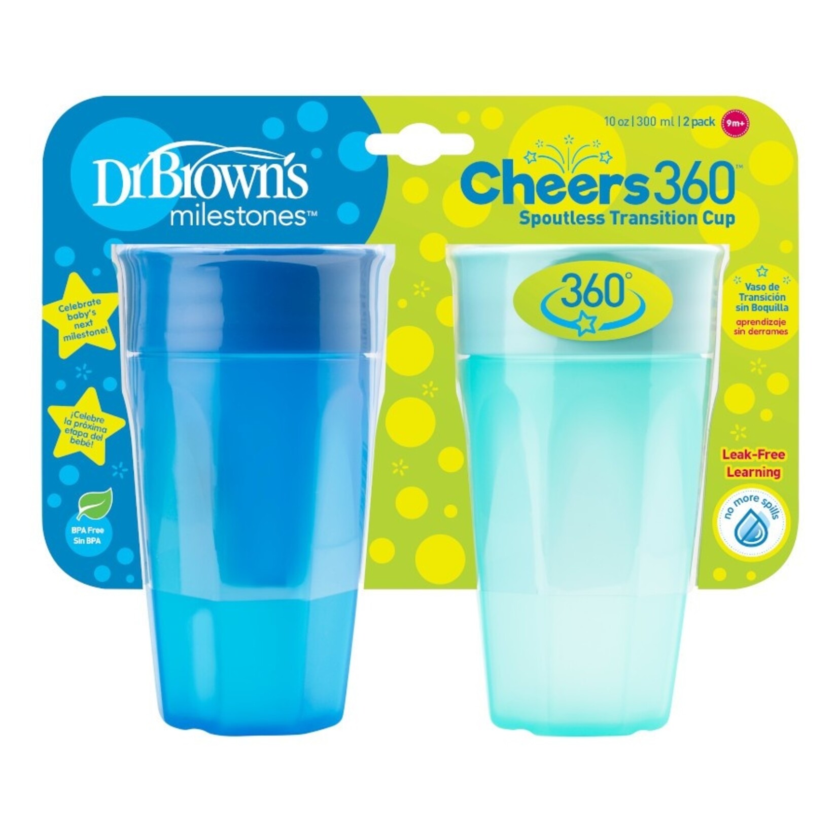 Dr Browns DR BROWNS 10 OZ CHEERS 360 CUPS 2 PK