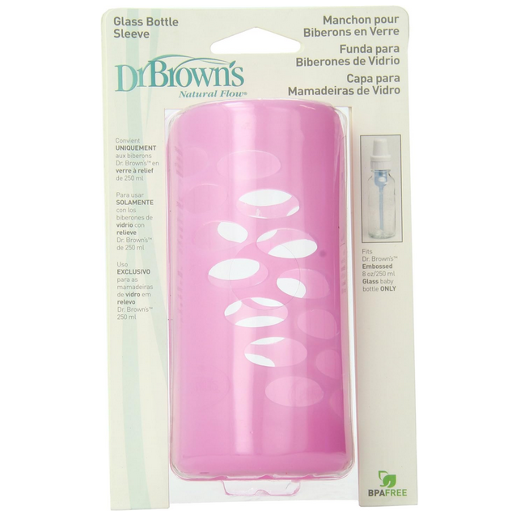 Dr Browns DR BROWNS 8 OZ NARROW GLASS BOTTLE SLEEVES