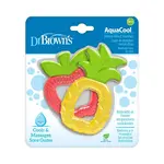 Dr Browns DR BROWNS AQUACOOL WATER-FILLED TEETHERS 2PK APPLE/PINEAPPLE