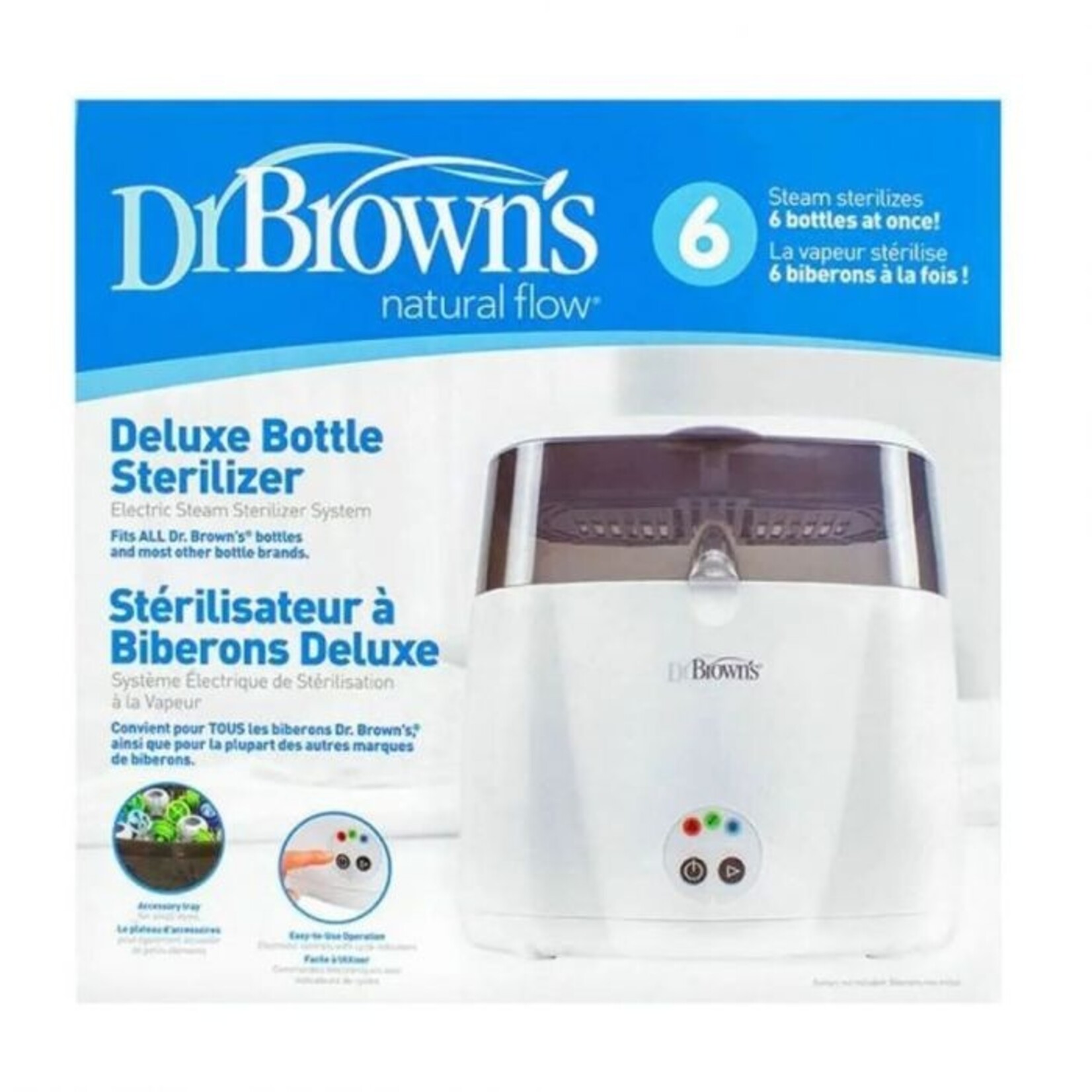 Dr Browns DR BROWNS DELUXE STERILIZER WITH LED