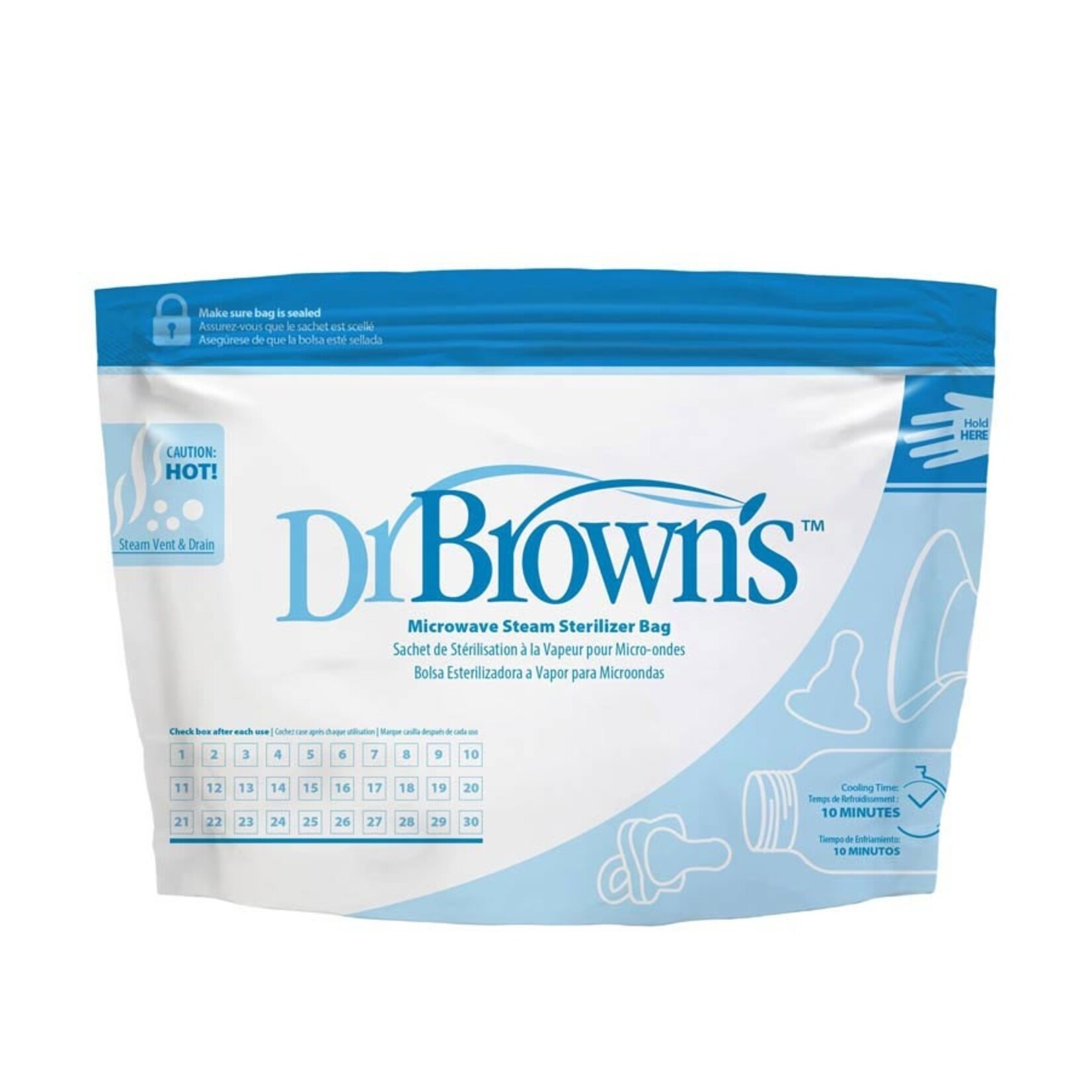 Dr Browns DR BROWNS MICROWAVE STERILIZER BAGS