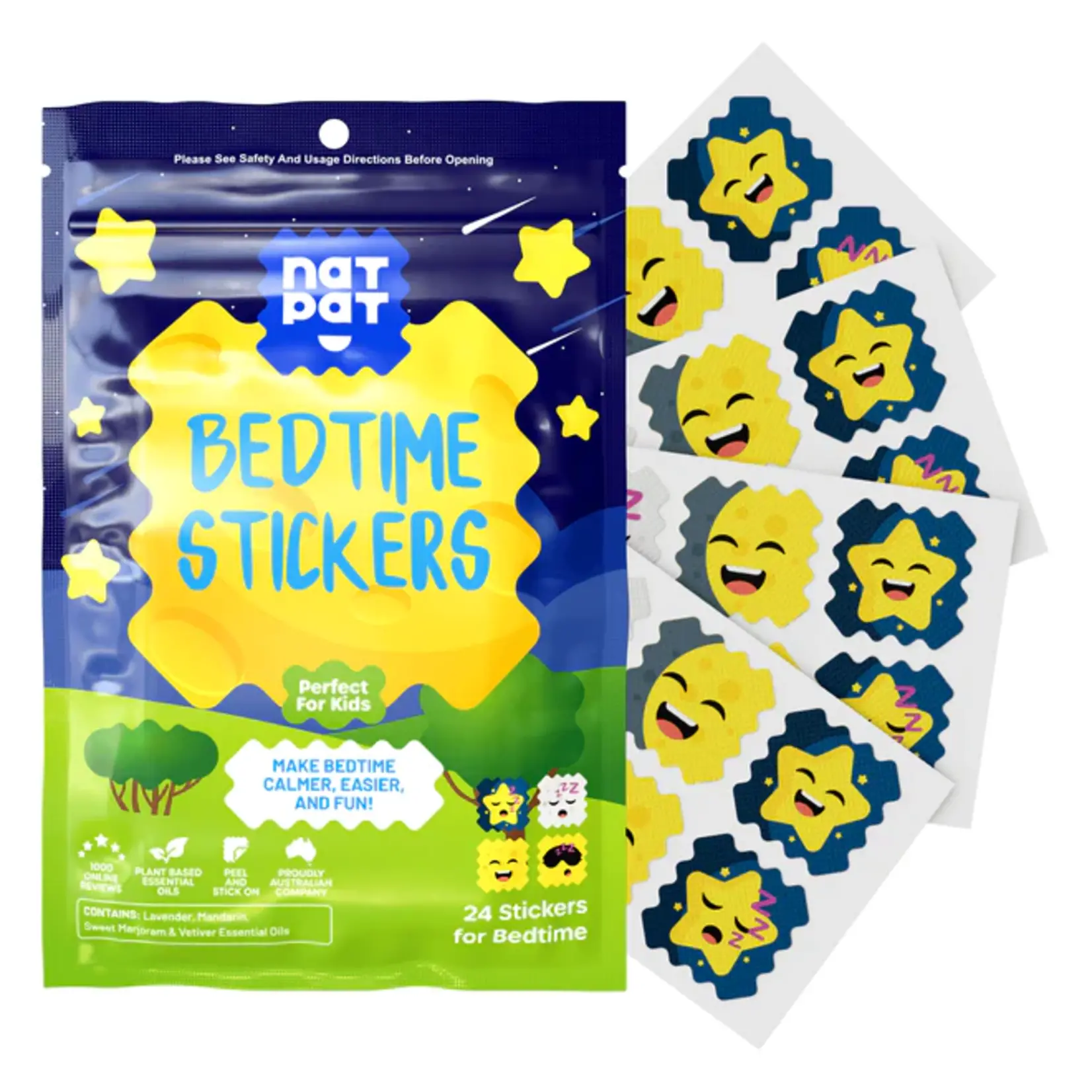 The Natural Patch Co. NATURAL PATCH SLEEPYPATCH STICKERS 24  PACK