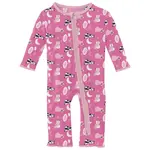 Kickee Pants KICKEE PANTS RUFFLE COVERALL TULIP HEY DIDDLE DIDDLE