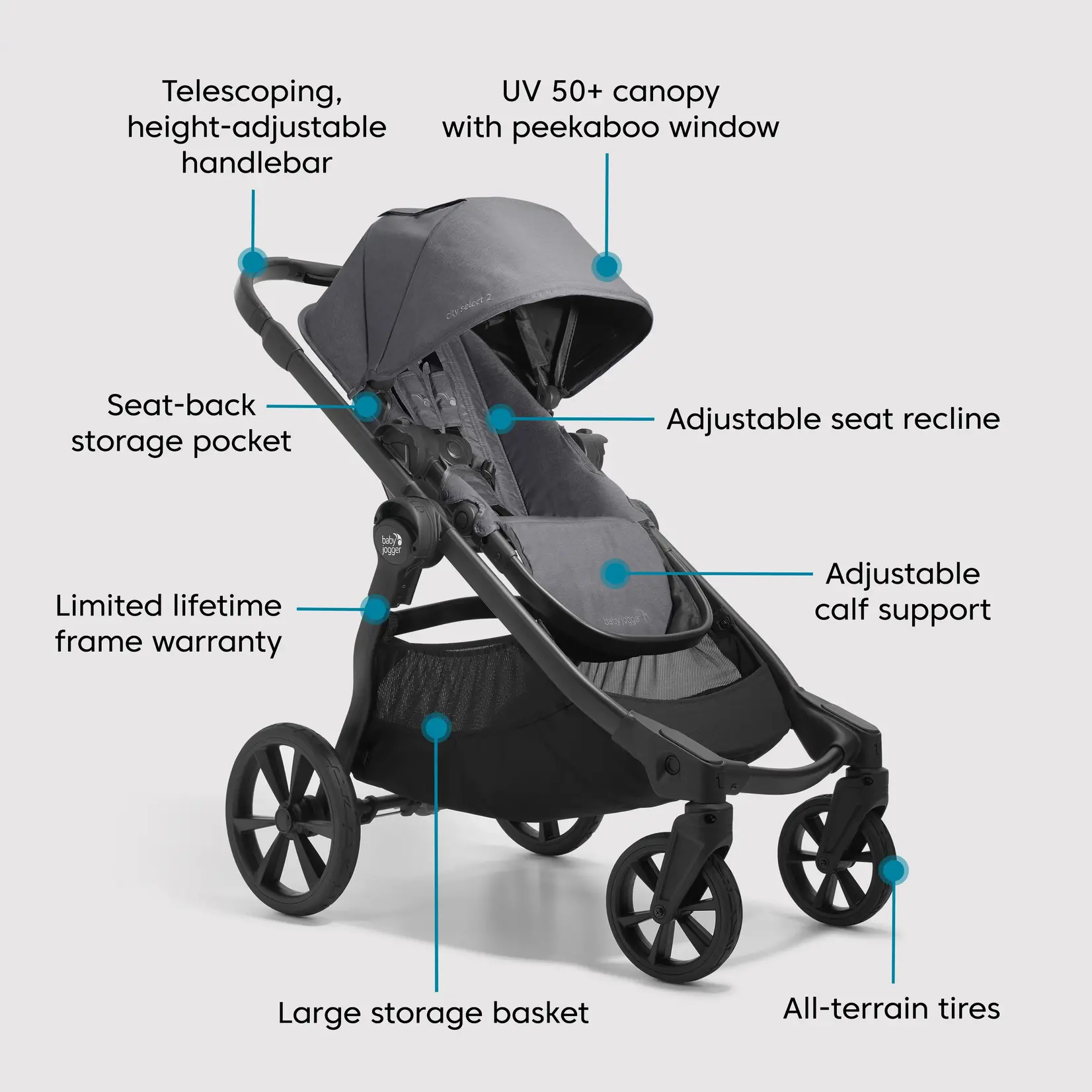 Baby Jogger BABY JOGGER CITY SELECT 2 STROLLERS