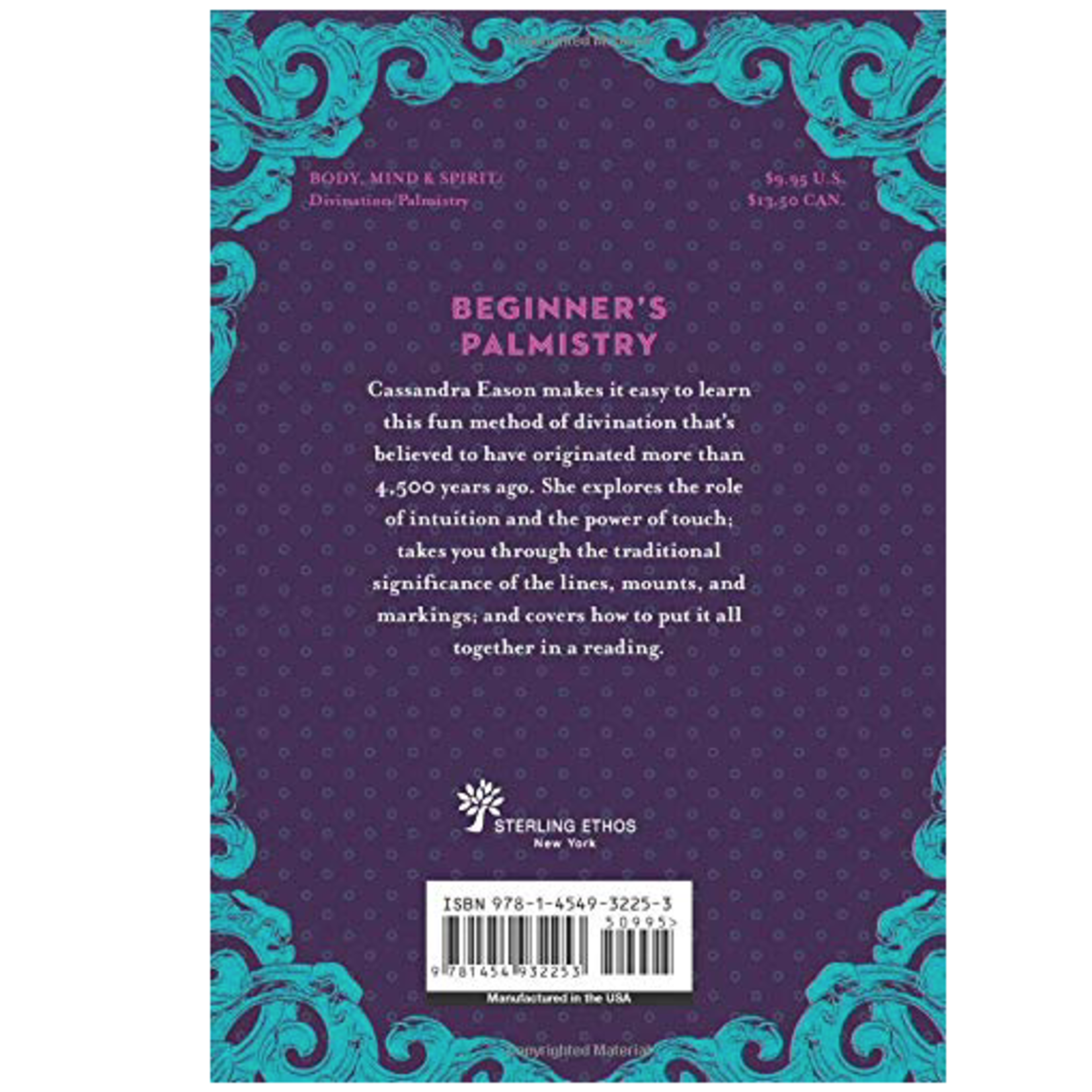 STERLING PUBLISHING A Little Bit of Palmistry By: Cassandra Eason