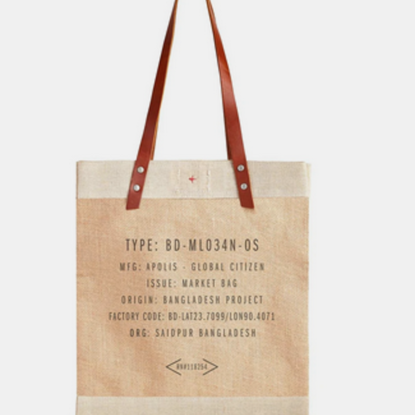 APOLIS Standard Market Tote- MYSTIC CT USA