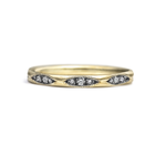 ILA Clara Antiqued Ring 14KY Size - 6 1/2