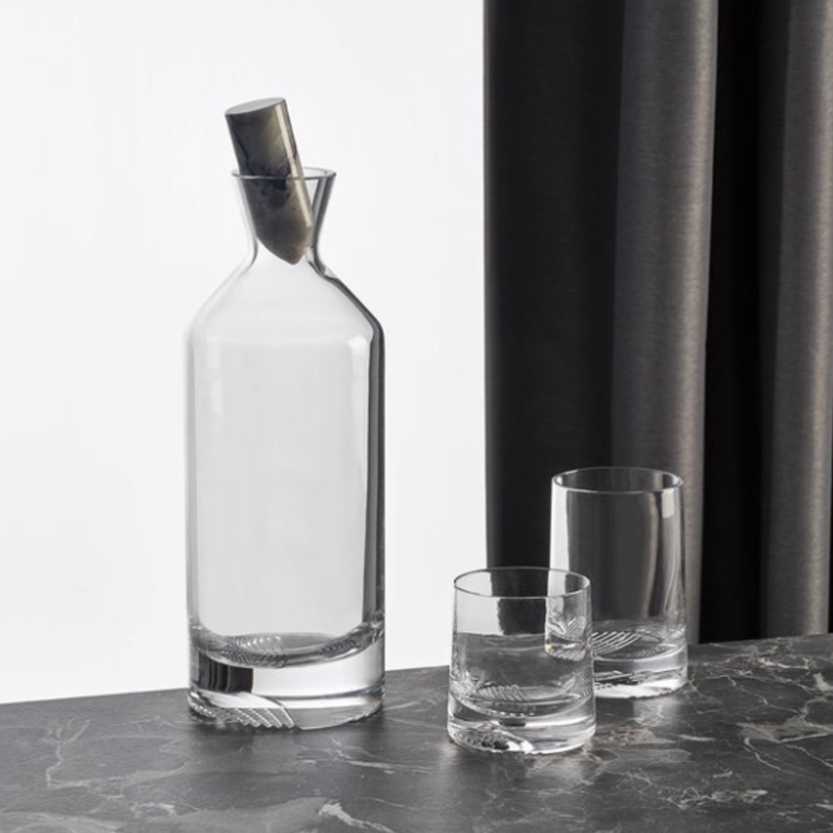 NUDE Alba Tall Whiskey Decanter