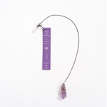 GEOCENTRAL Violet Light Pendulum- Amethyst-Purify + Protect