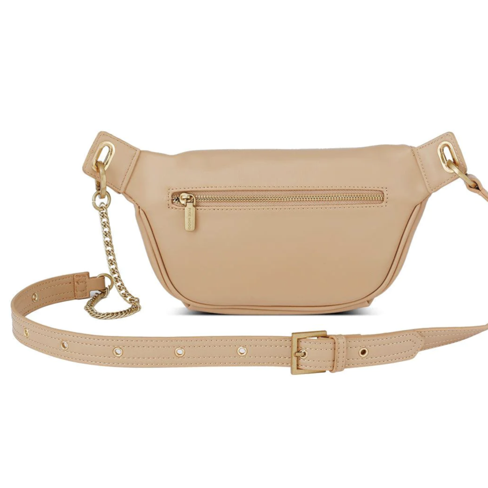 PIXIE MOOD Brooklyn Crossbody- Recycled Vegan Belt Bag - Sand