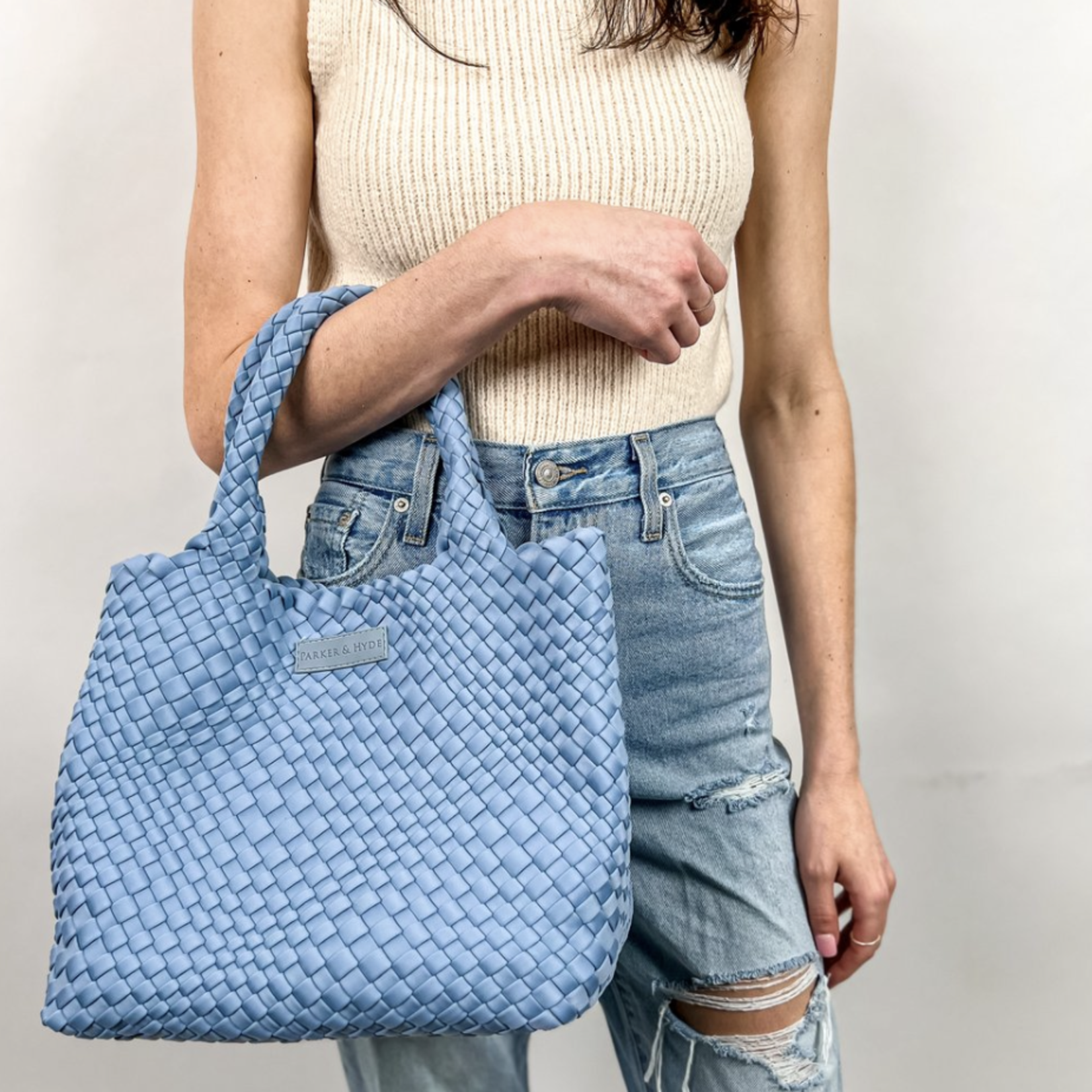 The Woven Small Tote Bag