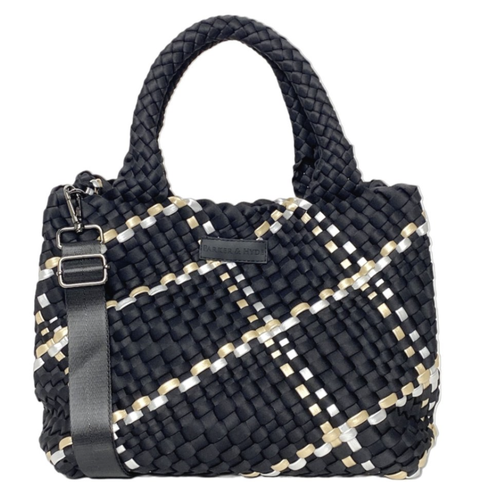 Parker & Hyde Neoprene Houndstooth Tote Bag