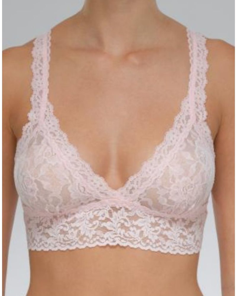 Sig. Lace Crossover Bralette - blossoms and beehives