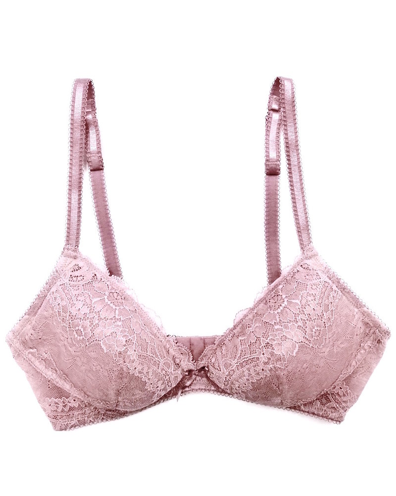 Boudoir Triangle Bra - blossoms and beehives