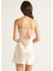 Ginia (SF) Silk Chemise with Lace