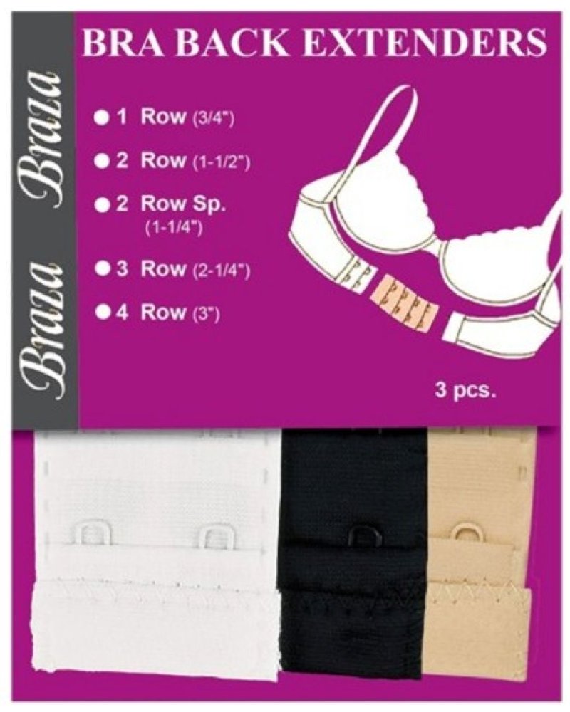 Brazabra Bra Extenders 3-Piece - blossoms and beehives