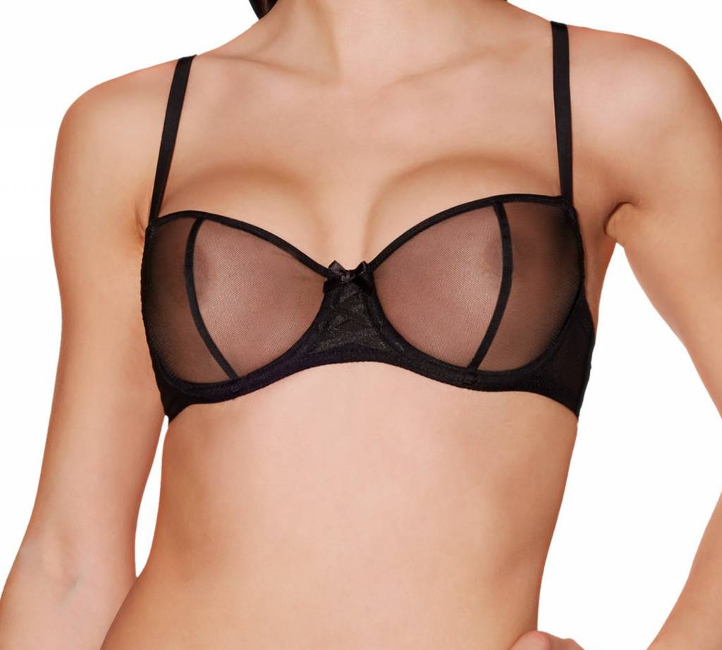 Nudessence Half-Cup Bra - blossoms and beehives