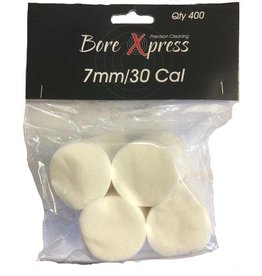Bore Xpress Bore Xpress Round Patch 7mm/30. 400 Pk
