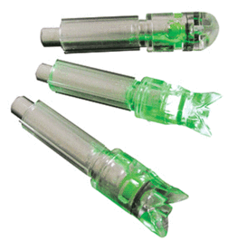 Pro Hunter Afterburn Lighted Crossbow Nocks 3 Pack Green