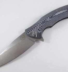 Tassie Tiger Knives Tassie Tiger Folding Pocket Knife D2 Steel, G10 Handle, Reverse Tanto Blade