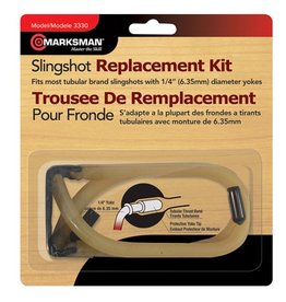 Marksman Marksman Slingshot Tapered Band - Clear